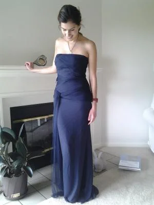 Big Discounts Other Vera Wang (Midnight Color) Chiffon Floor Length Go