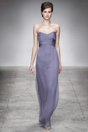 Price Buster Other Amsale G629C Chiffon Bridesmaid Dress Graphite siz