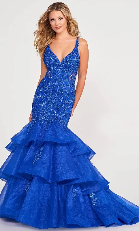 Clearance Event Ellie Wilde EW34082 - Embroidered Sleeveless Evening dress