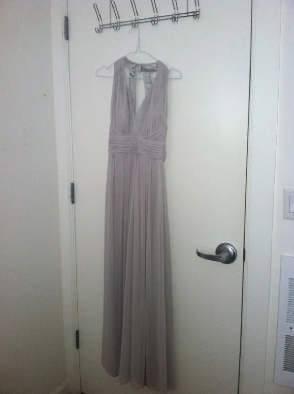 Early Access Other Dessy Lux Chiffon V-neck Halter Full Length Dress