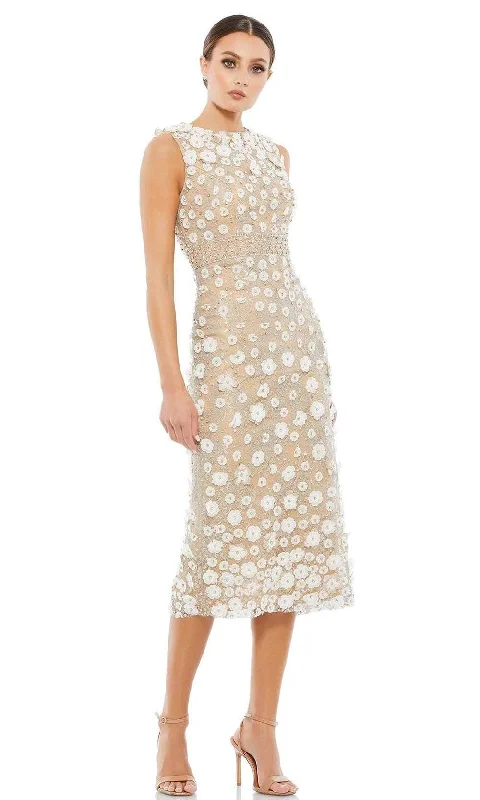 Special Buy Mac Duggal Cocktail - 67853D Jewel Beaded Sheath Dress
