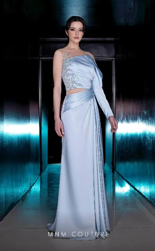 Bargain Prices MNM Couture K3987 - One Long Sleeve Prom Dress