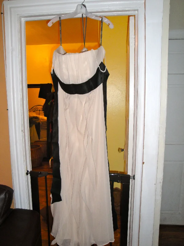 Big Savings Other White by Vera Wang Bridesmaid Dress Champagne Stra