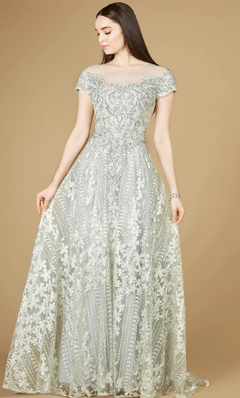 YEAR-End Clearance Lara Dresses 29235 - Floral Embellished Formal Gown