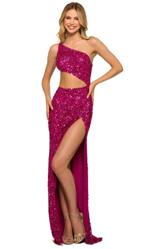 Buy Now Sherri Hill 55456 - Cutout Sequin Prom Dress