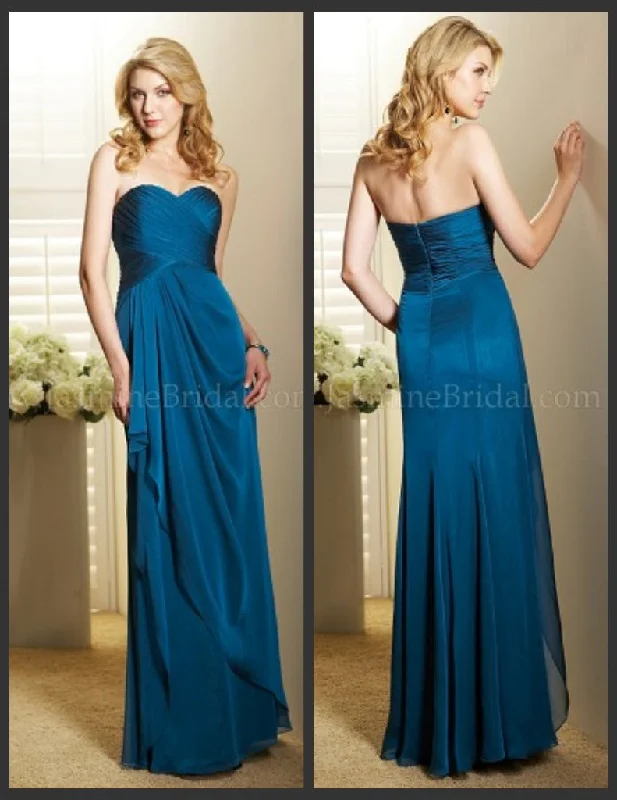 Weekend Deal Other Belsoie Bridesmaid Dress | Dark Teal | Chiffon | S