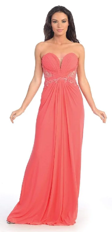 Unbeatable Prices Elizabeth K - GL2016 Embroidered Sweetheart A-Line Dress