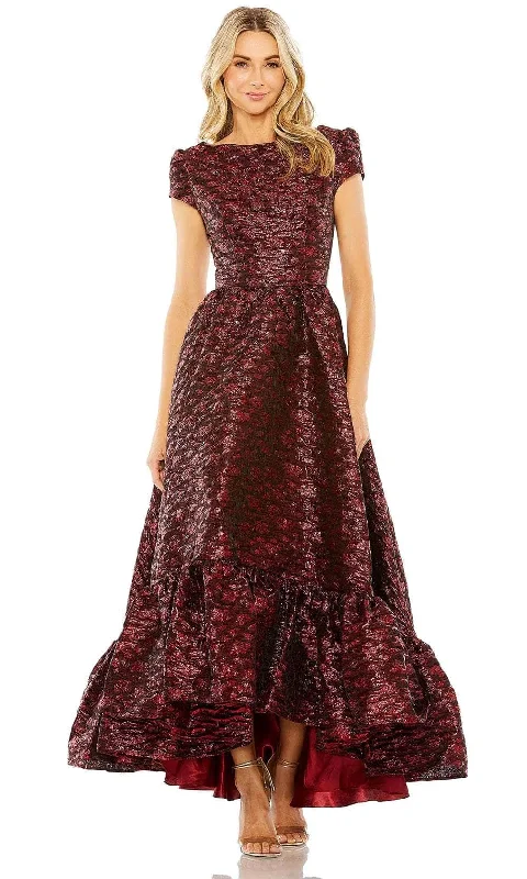 Inventory Reduction Mac Duggal 68623 - A-Line Ruffled Evening Dress