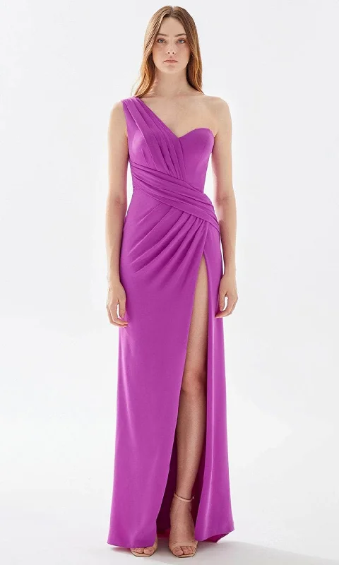 Last Chance Tarik Ediz 52023 - One Shoulder Prom Dress with Slit