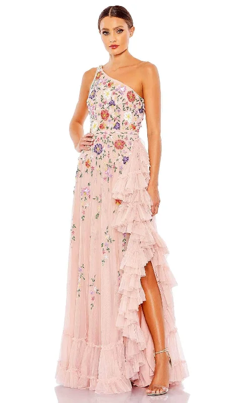 Don't Wait Mac Duggal 9164 - Floral Prom Gown