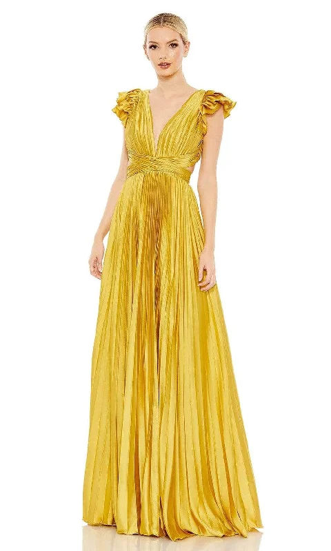 Mega Deal Ieena Duggal - 26729 Flutter Sleeve A-Line Gown