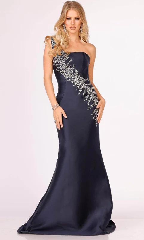 Exclusive Savings Terani Couture 231P0176 - One Sleeve Embellished Evening Gown
