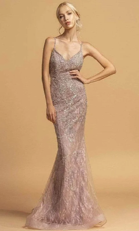 Special Offer Aspeed Design - Beaded Mermaid Evening Dress L2230