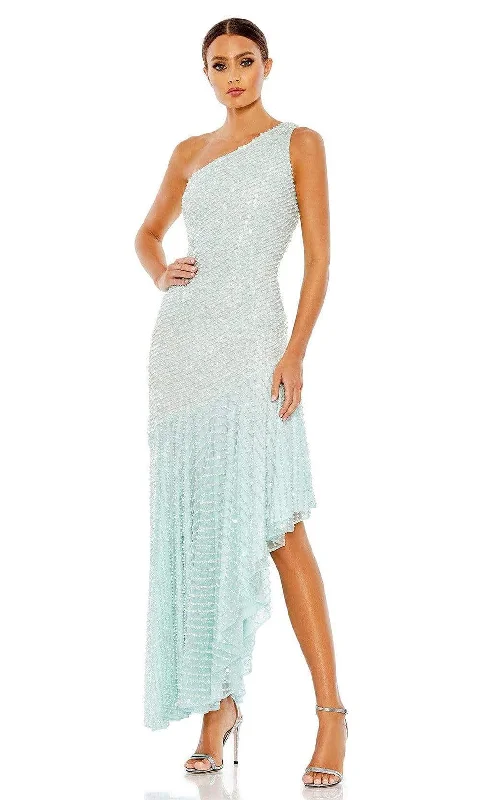 Big Discounts Mac Duggal - 93741 Pearl Beaded High Low Dress