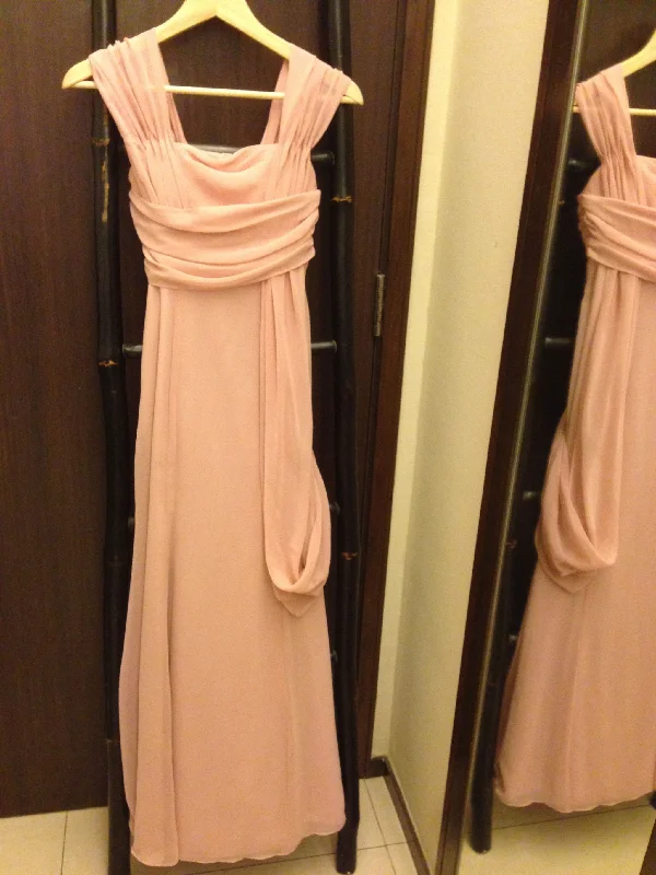 Price Fest Other Floor length greek style dirty pink bridesmaid dre