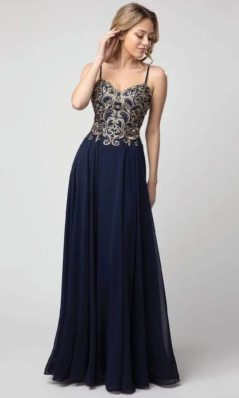 Exclusive Savings Shail K - Sweetheart Gilt-Embroidered Bodice Dress 937
