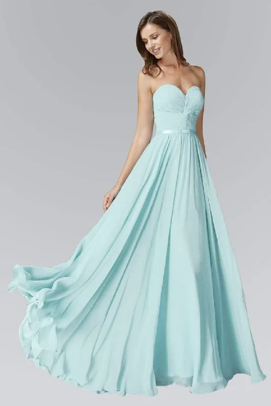 Hurry In Elizabeth K - GL2069 Twisted Pleated Sweetheart Corset Dress