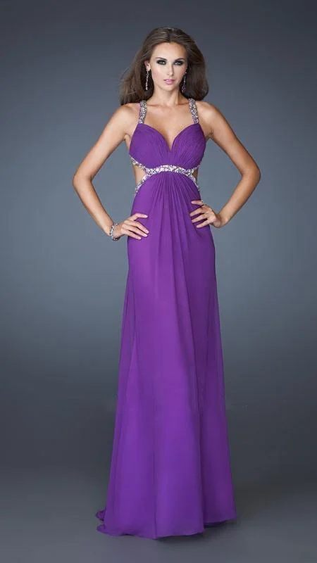 Deal Zone La Femme Gigi - 18888 Embellished Sweetheart Empire Evening Dress
