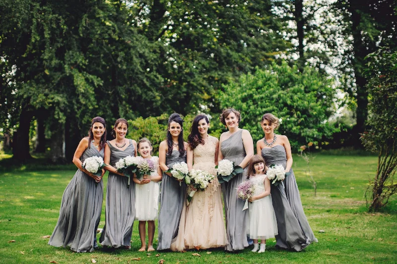 Discount Days Other J Crew Grey Kylie Silk Chiffon Bridesmaid dress