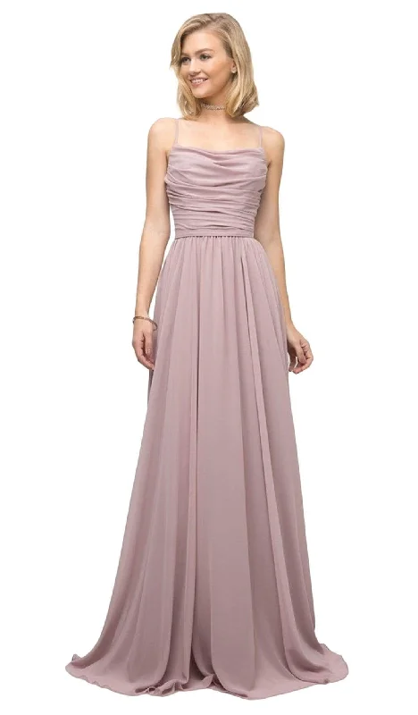 Huge Discounts Cinderella Divine - UR136 Sleeveless Empire Waist Chiffon Dress
