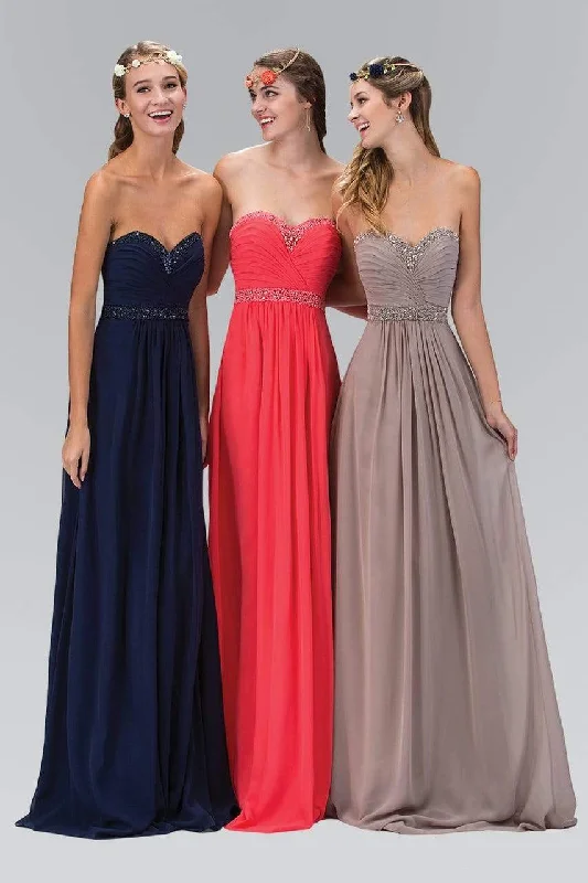 Deal of the Week Elizabeth K - GL2165 Shirred Sweetheart Corset Gown