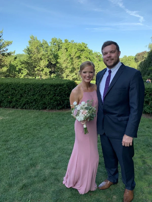 Limited Availability Watters Watters Margot Bridesmaid Dress in morganite