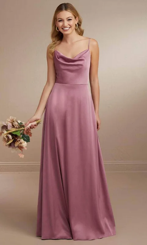 Fantastic Deals Christina Wu Celebration 22177 - Sleeveless Cowl Neck Prom Dress