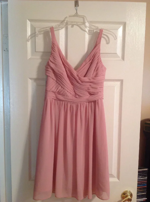 Special Offer Other David's Bridal short chiffon dress with ruching