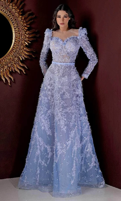 Crazy Deals MNM Couture K3974 - Beaded Lace Evening Gown