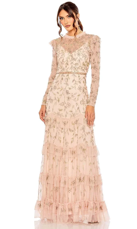 Mega Sale Mac Duggal 9237 - Beaded High Illusion Evening Gown