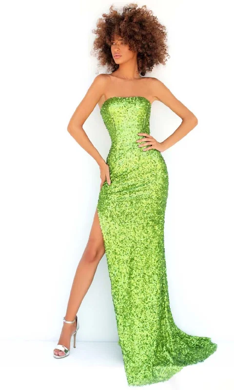 Discount Deals Tarik Ediz - 51129 Strapless Sheath Evening Dress