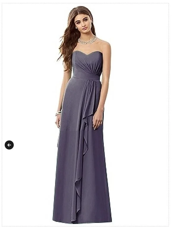 Exclusive Deal Other Dessy After Six Dress in Stormy