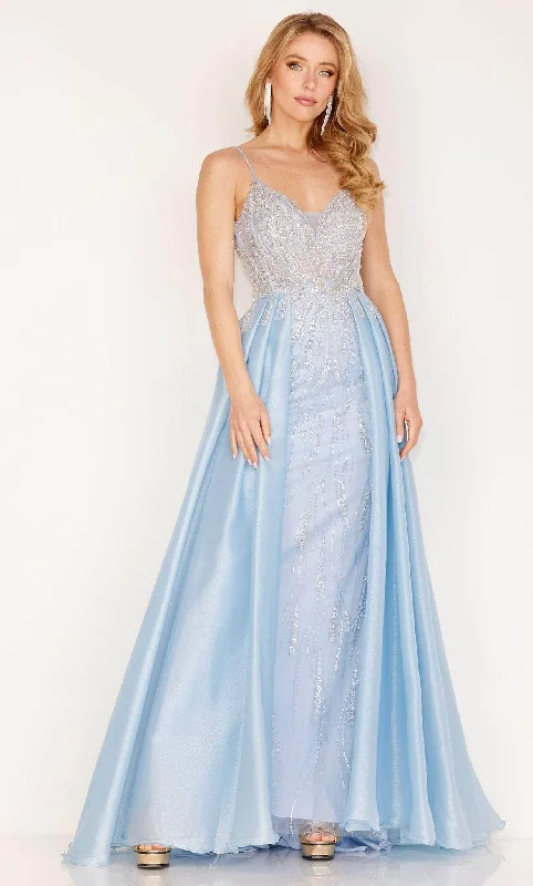Bargain Blast Cecilia Couture 170 - Sleeveless Sequin Embellished Prom Dress