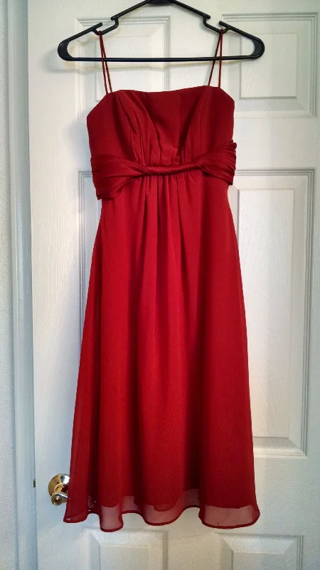 Price Cut Other Alfred Angelo Bridesmaid Dress Style 128 in Claret