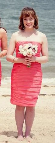 Limited Availability Other Monique Lhuillier Bridesmaids Ruched Strapless Cat