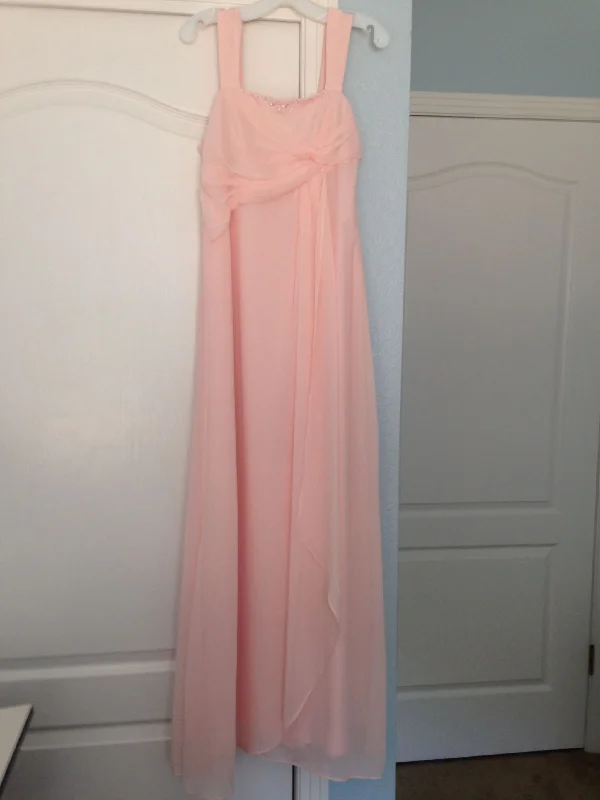Closeout Other Junior Bridesmaid Dress, Pink chiffon , unworn siz