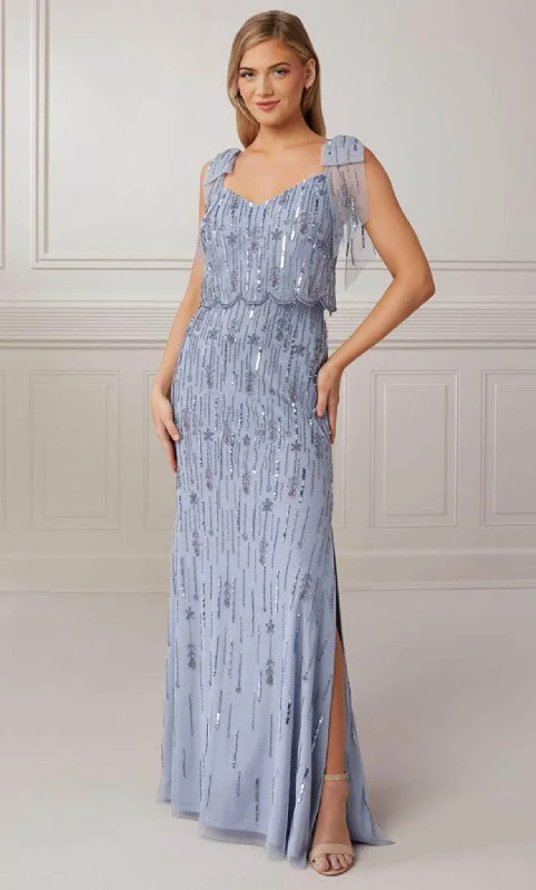 Big Savings Adrianna Papell Platinum 40425 - Sequined Gown