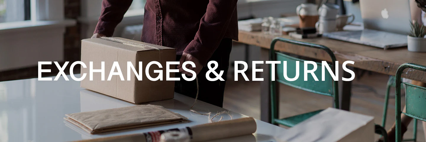 Returns And Exchanges Items must be in original condition with proof of purchase.