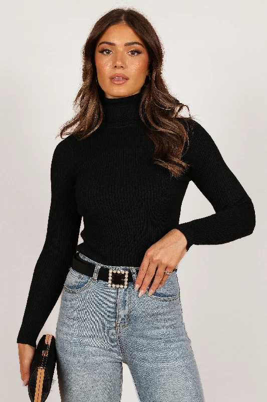 Don't Wait Cecil Top - Black