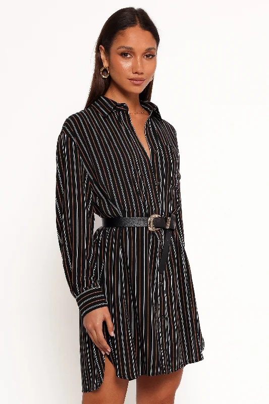 Act Fast Elsa Shirt - Black Camel