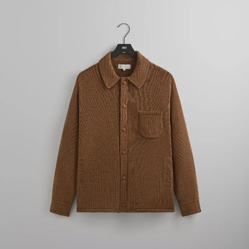 Limited Time Discount Kith Chunky Knit Ginza Cardigan - Earth Heather