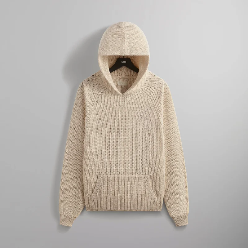 Deal Zone Kith Knit Miles Hoodie - Sandy Heather