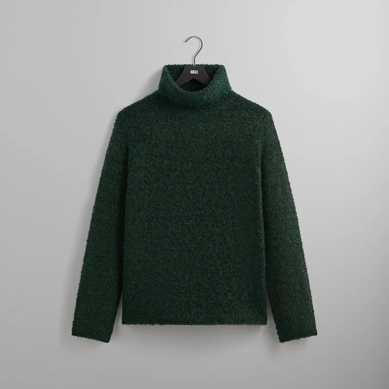 Get It Before It’s Gone &Kin Speckled Boucle Walker Turtleneck - Stadium