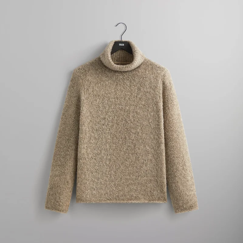 Midnight Sale &Kin Speckled Boucle Walker Turtleneck - Wren