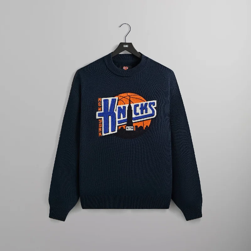 Massive Deals Kith for the New York Knicks Ball Lewis Sweater - Nocturnal