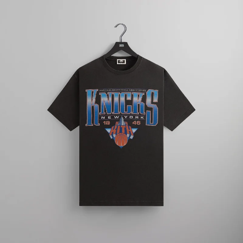 Seasonal Sale Kith for the New York Knicks Luster Vintage Tee - Black