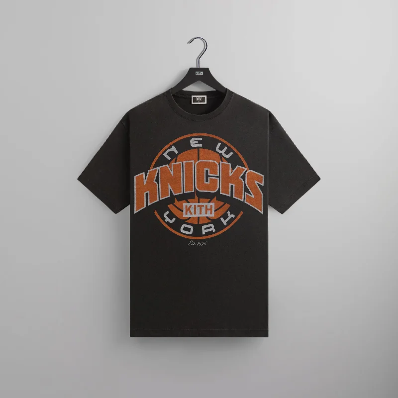 Special Savings Kith for the New York Knicks Showtime Vintage Tee - Black