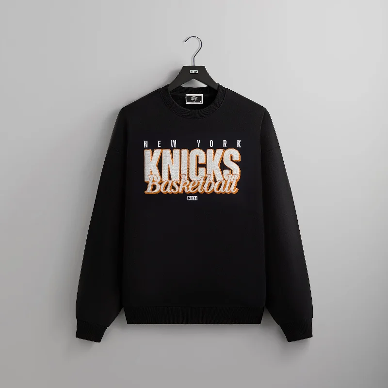 Special Price Kith for the New York Knicks Classic Vintage Nelson Crewneck - Black