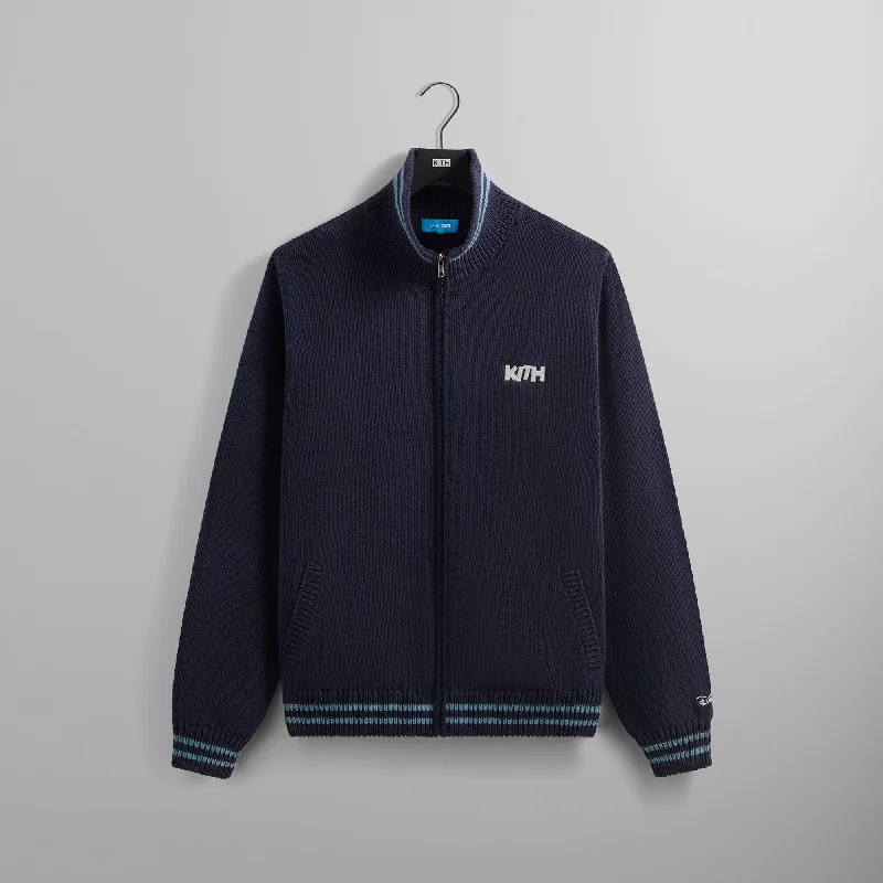 Friends and Family Sale Disney | Kith for Donald Duck Full Zip Wyona Sweater - Nocturnal