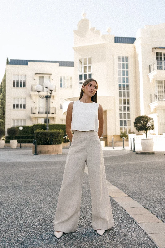Overstock Sutton Top - White